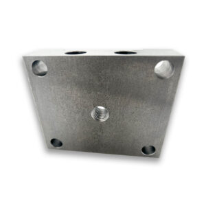 Carro scorrevole in acciaio C45